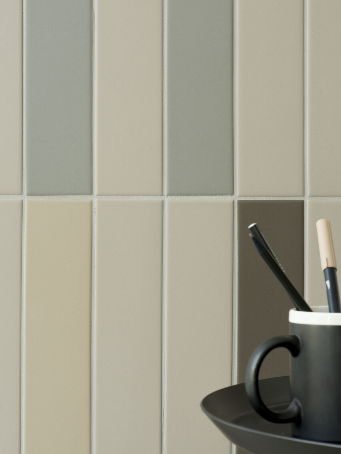 Micro. Керамогранит Joint Grey light mix matt 7x28 - изображение 8