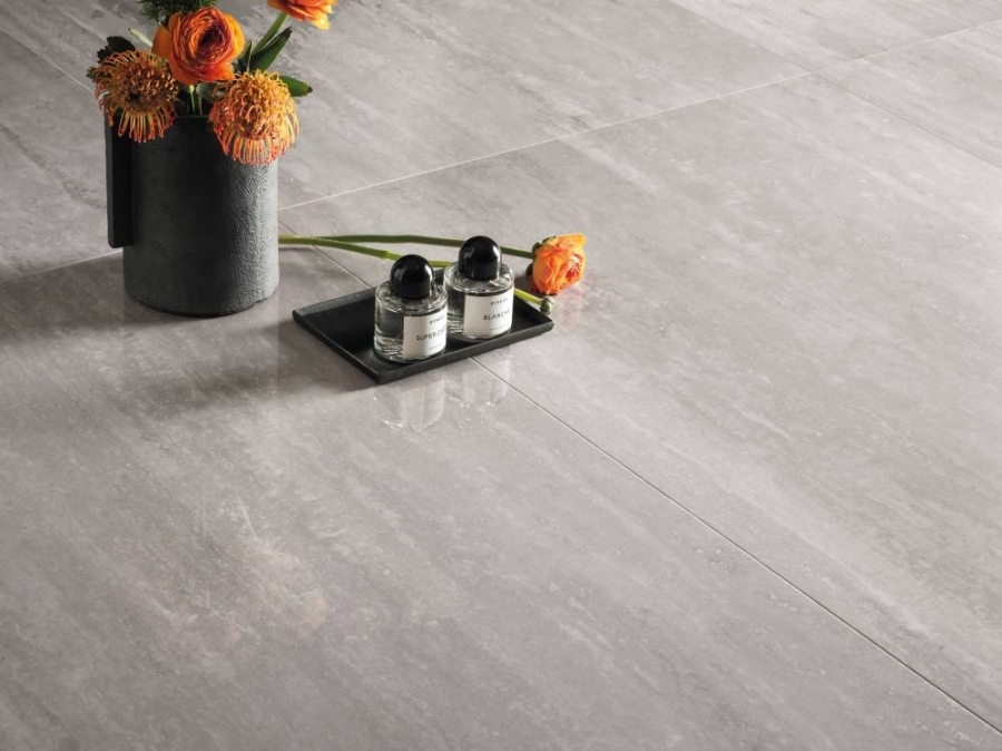 REFIN Керамогранит PRESTIGIO TRAVERTINO GRIGIO LUCIDO R 75x150 - изображение 1