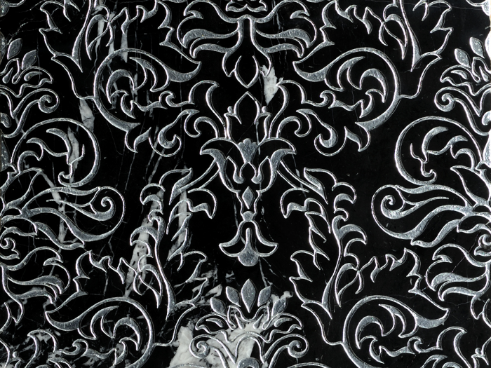 На изображении товар Akros Venezia Камень Dogma Light Dhiasoma T Nero Marquinia Silver 30,5x30,5x1 от официального представителя в Москве