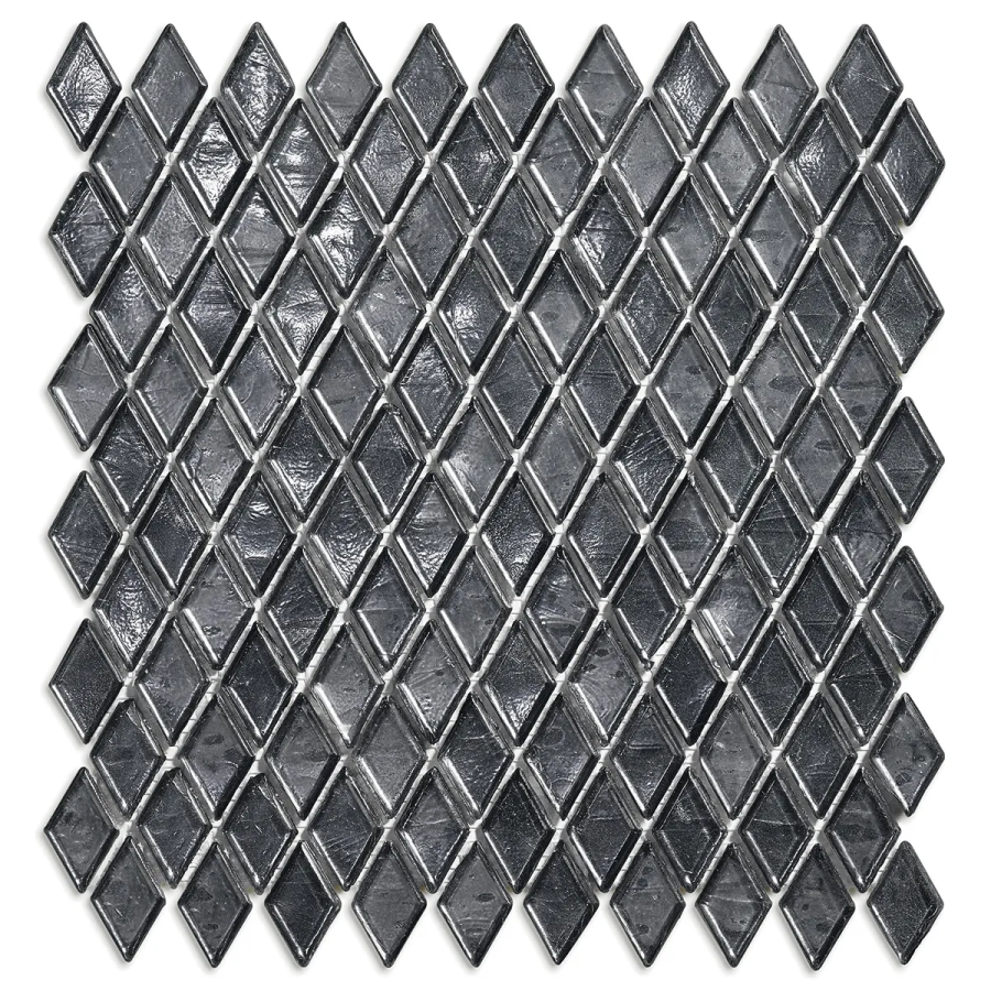 Sicis Стеклянная мозаика Diamond ITEM H1 Caesium chips size 23х40 mm sheet size 229x272 mm