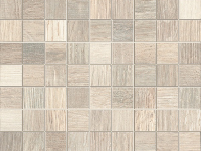 На изображении товар Kronos ceramiche Керамогранит Wood side 3X3 Oak Mosaico 30x30 от официального представителя в Москве