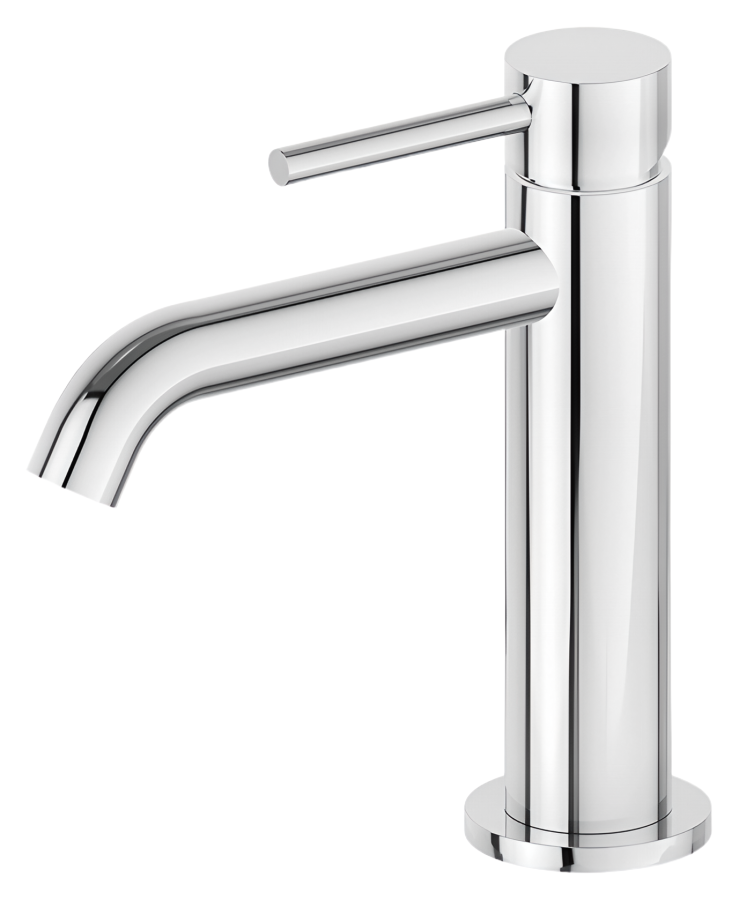 Смеситель для раковины Newform X-WAY, однорычажный, на 1 отверстие, без донного клапана, цвет Groove Bronze