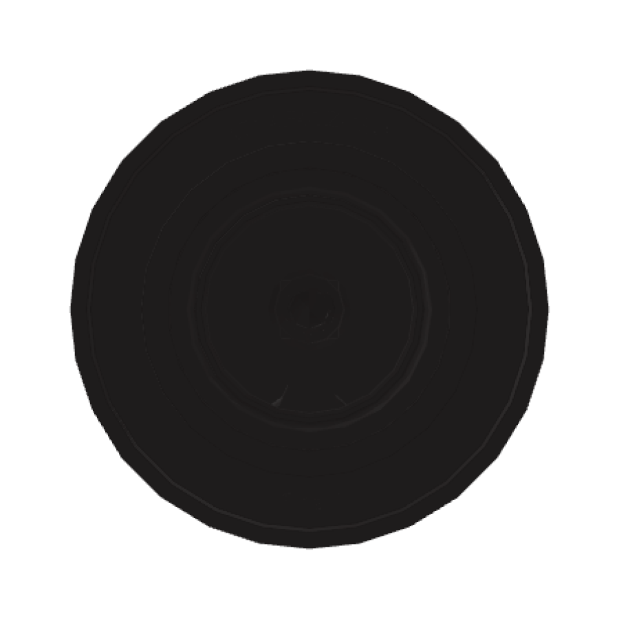 Смеситель для душа Carlo Frattini Spillo Tech, ручка G Collection, Ø70 мм, внешняя часть, цвет чёрный матовый - изображение 3