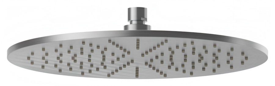 Верхний душ Newform XT, дождевая струя, без держателя, нержавеющая сталь, Ø300х8 мм, цвет хром