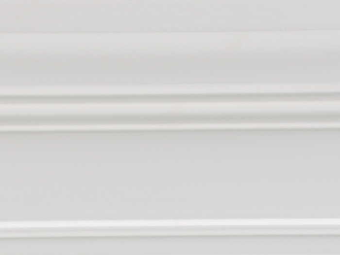 На изображении товар CERAMICHE GRAZIA  Бордюр BOISERIE FINALE 12X20 BIANCO CRAQUELE' от официального представителя в Москве