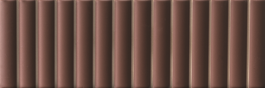 Micro. Керамогранит 3D Forms Fluted Klinker 10X30