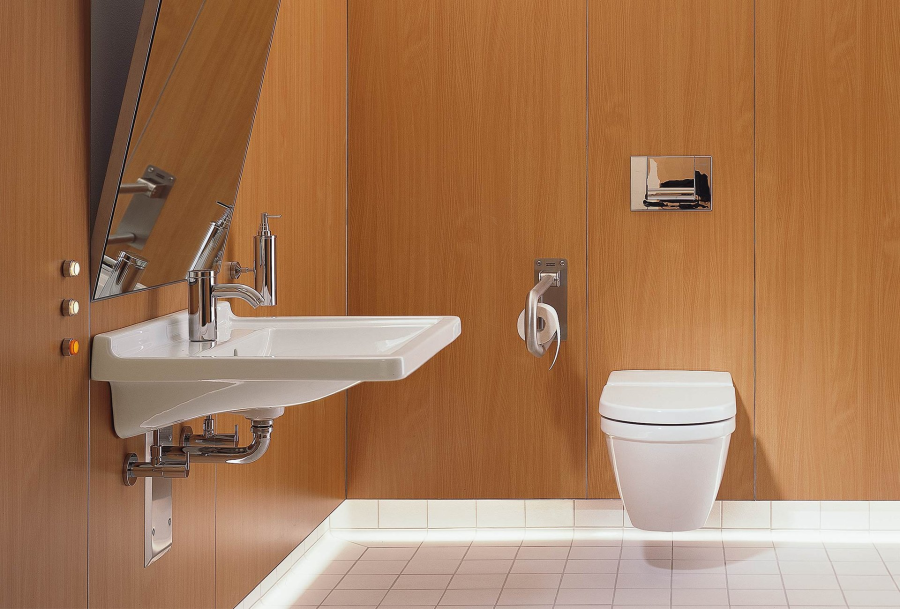 Раковина Duravit Starck 3 Vital Med, подвесная, 600x545 мм, без перелива, цвет белый глянцевый - изображение 1