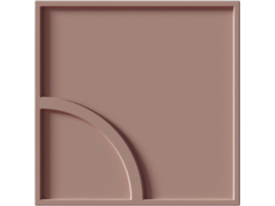 На изображении товар Micro. Керамогранит Ways Curve Terracotta 12,5X12,5 от официального представителя в Москве