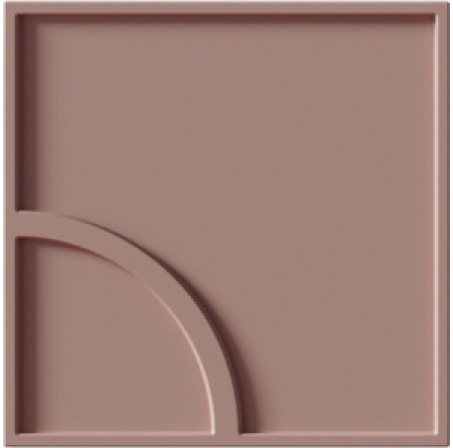Micro. Керамогранит Ways Curve Terracotta 12,5X12,5