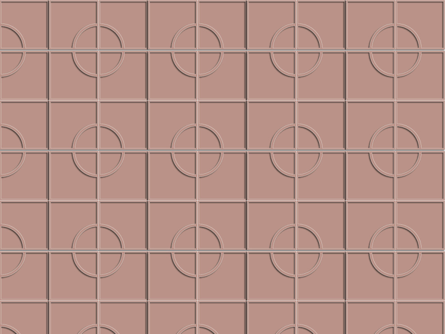 Micro. Керамогранит Ways Curve Terracotta 12,5X12,5 - изображение 1