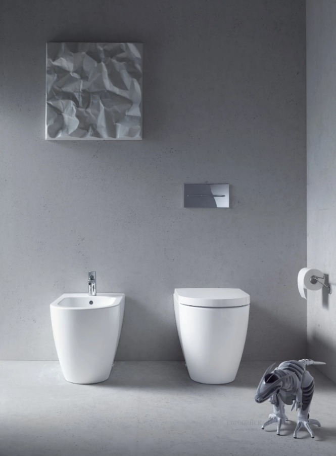 Сиденье с крышкой Duravit ME by Starck с механизмом плавного опускания soft close, 373,5х438 мм, цвет белый - изображение 9