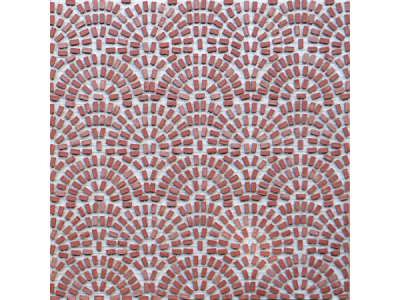 На изображении товар Micro. Мозаика керамогранит Micromosaics Micro-brick Red Pavement 30x30 от официального представителя в Москве