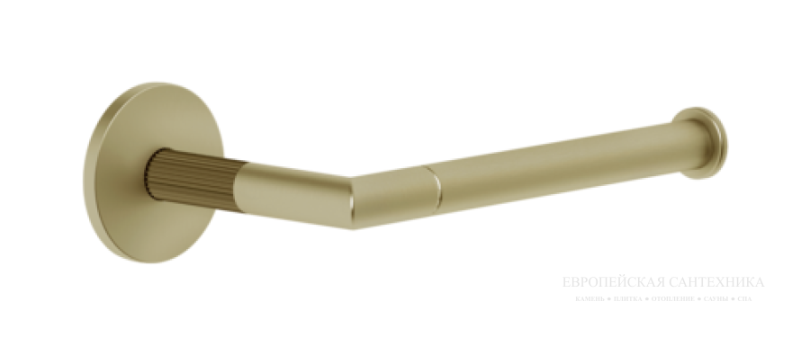 Бумагодержатель Gessi Ingranaggio, настенный, цвет Brass Brushed PVD