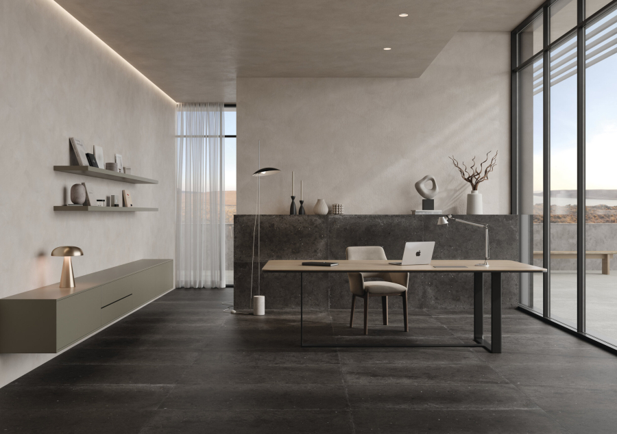 Iris Ceramica Керамогранит Whole Stone black antislip 60x60 - изображение 2