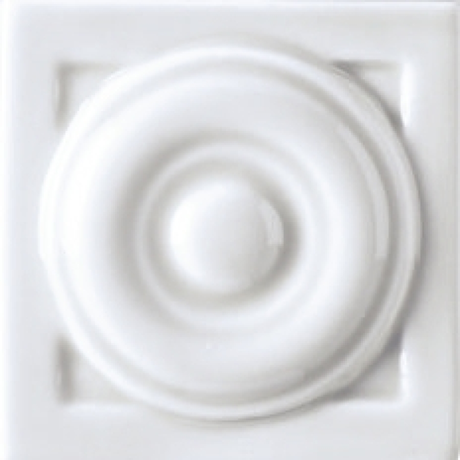 CERAMICHE GRAZIA Вставка NEW CLASSIC URBE TOZZETTO 6X6 BIANCO