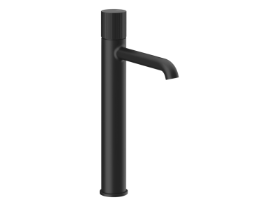 Смеситель для раковины Gessi Habito, высокий, без донного клапана, цвет Matte Black