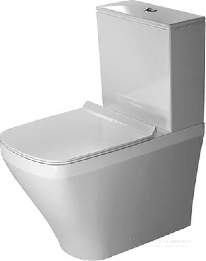 Бачок Duravit DuraStyle 390x170 мм, белый - изображение 1