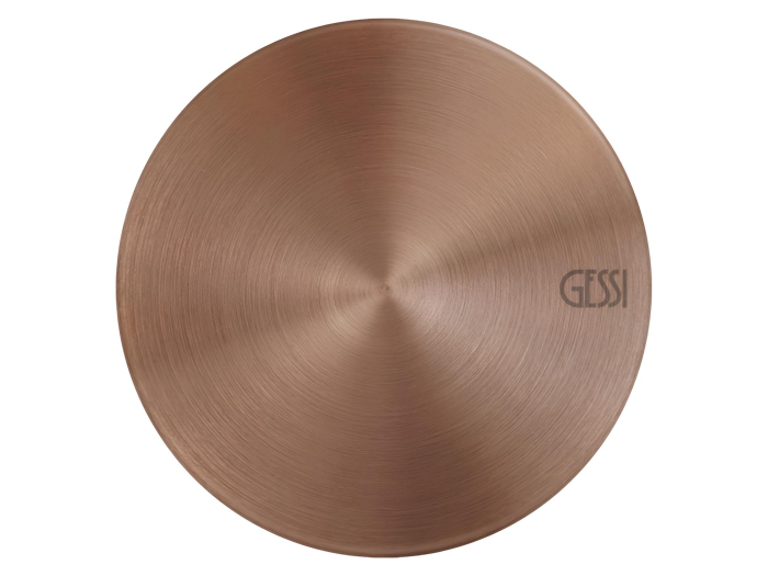 На изображении товар Декоративная вставка Gessi Origini, для ручек смесителя, цвет Copper Brushed PVD от официального представителя в Москве
