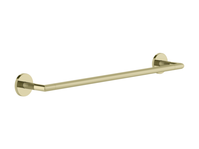 На изображении товар Полотенцедержатель Gessi Anello, настенный, L450 мм, цвет Brass PVD от официального представителя в Москве