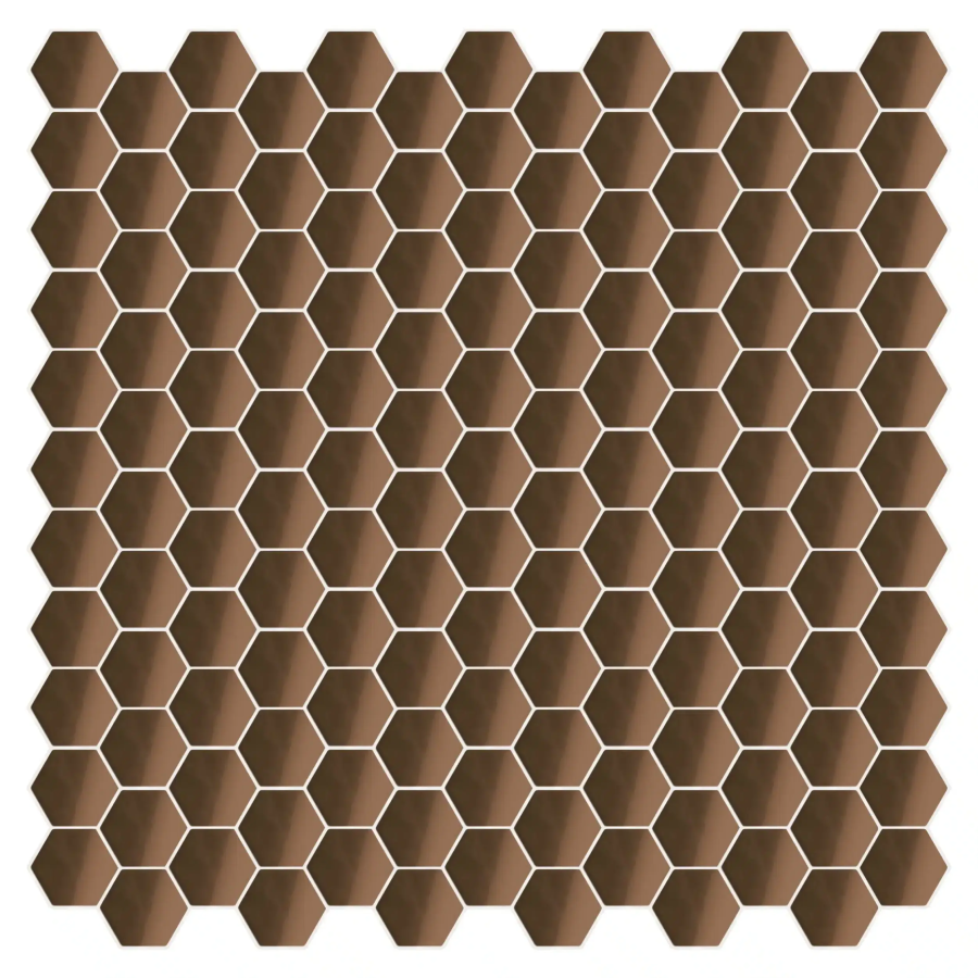 Appiani Керамическая мозаика Eden Mogano glossy 30x30 (2.5x2.8 ) - изображение 1
