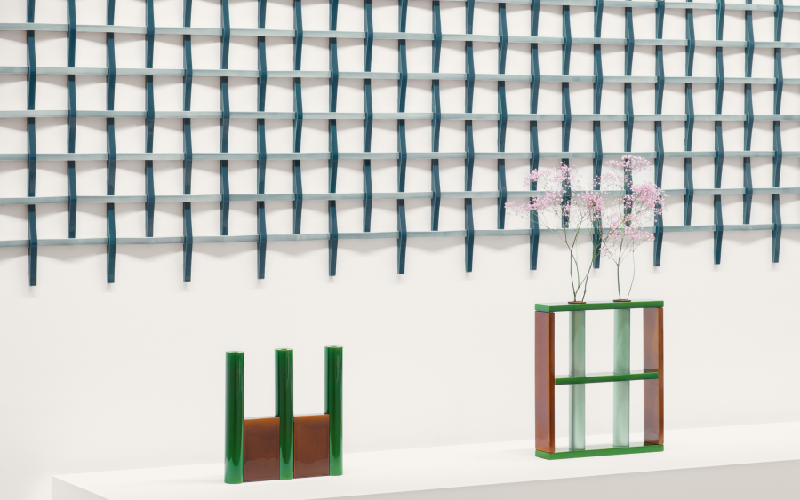 Mutina Керамическая плитка Adagio Grigio + Verde 2,7x30 - изображение 1