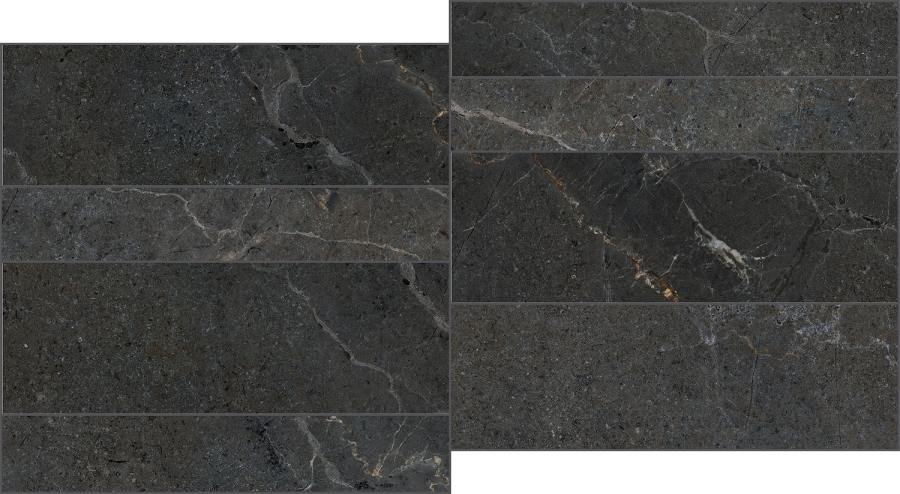 La Fabbrica Ava Керамогранит Noble Stone 30X60 Muretto Dark Nat Ret