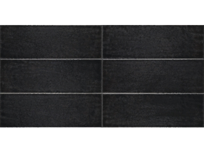 Iris Ceramica Керамическая плитка Maiolica Nero glossy 10x30
