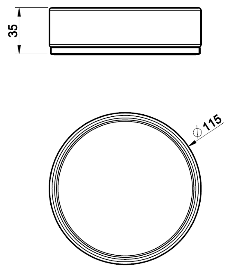 Мыльница Gessi Ventaglio Accessories, настольная, Ø115 мм, цвет Finox Brushed Nickel - изображение 1