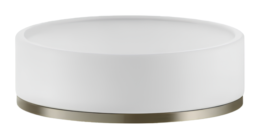 Мыльница Gessi Ventaglio Accessories, настольная, Ø115 мм, цвет Finox Brushed Nickel