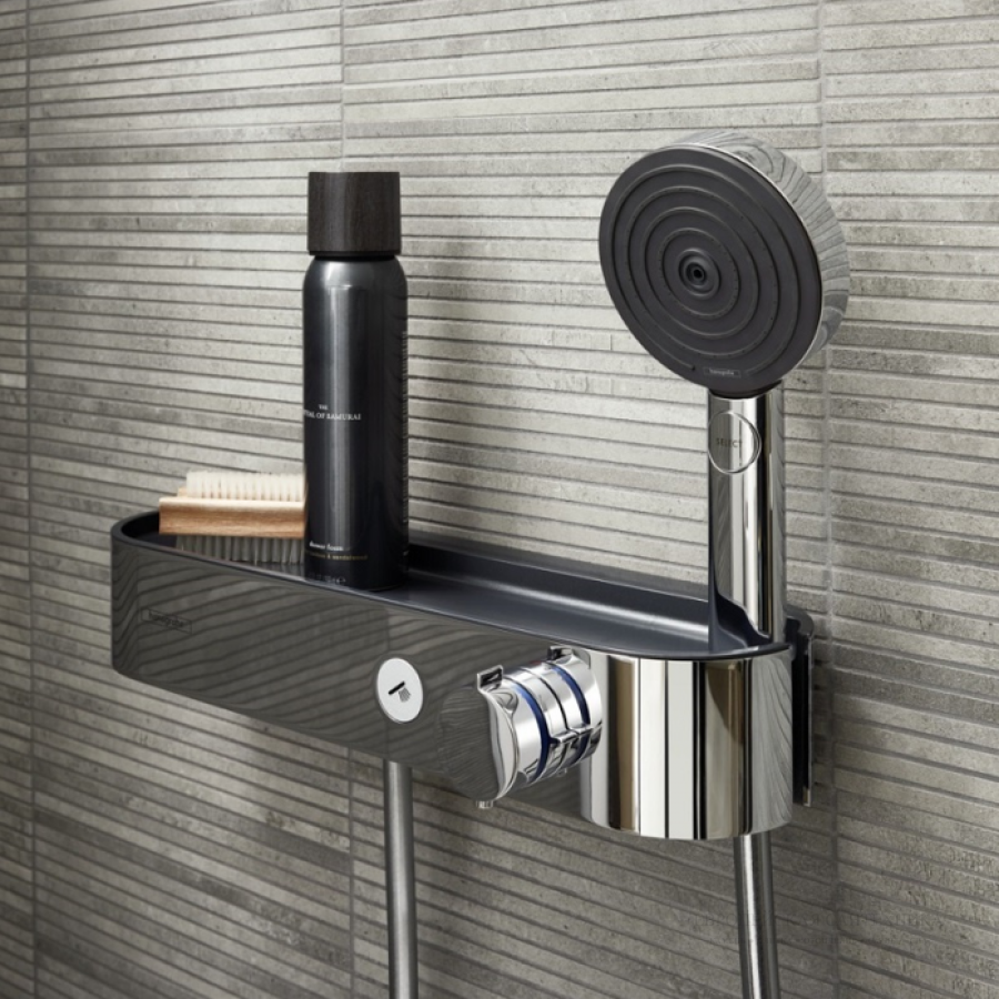 Гарнитур душевой Hansgrohe Pulsify Select S: держатель, лейка 105 мм., 3 режима, Relaxation, шланг 125 см, цвет Хром - изображение 1