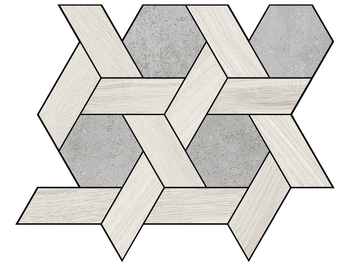 На изображении товар La Fabbrica Ava Керамогранит Il Cerreto 30X26 Dec Champagne Grey 30x30 от официального представителя в Москве