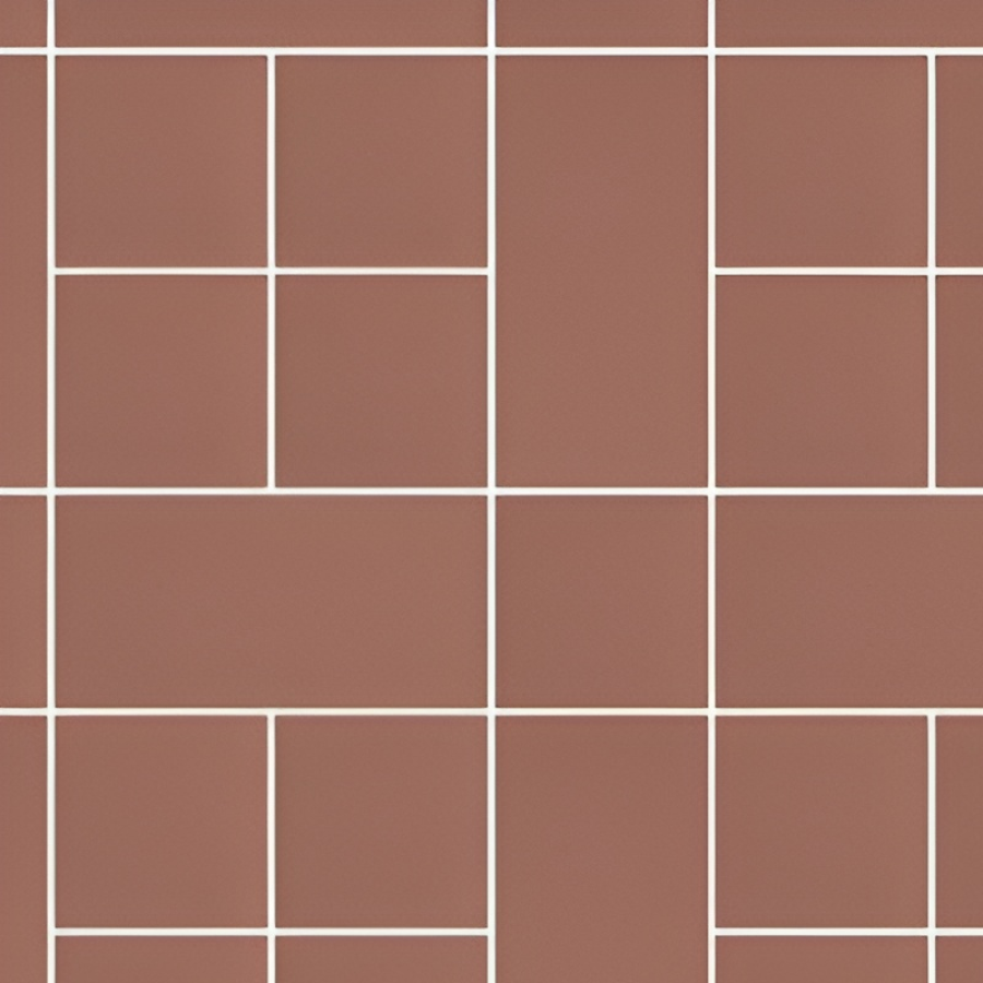 Micro. Керамогранит Microtiles Plaid Klinker 30,1x30,1