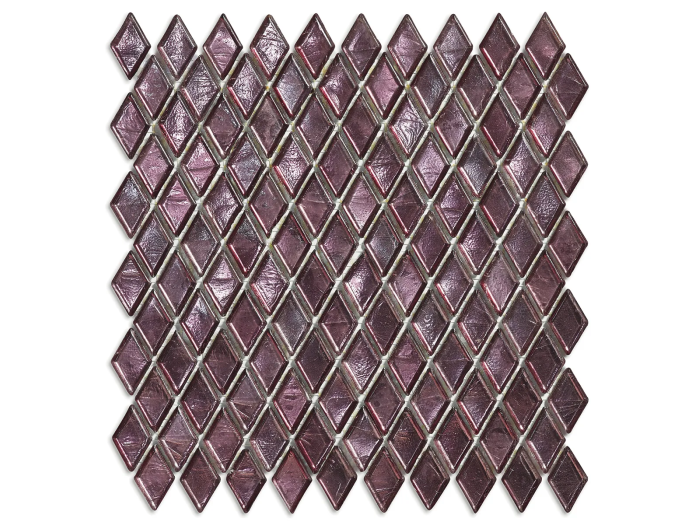 На изображении товар Sicis Стеклянная мозаика Diamond ITEM T45 Martian chips size 23х40 mm sheet size 251x253 mm от официального представителя в Москве