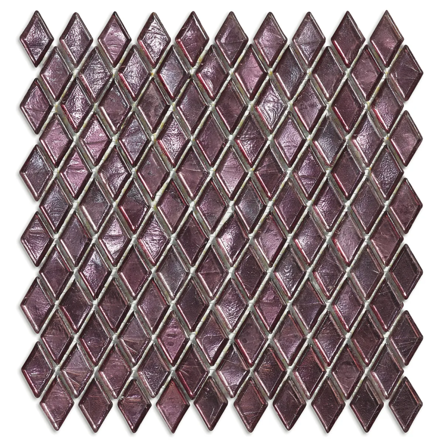 Sicis Стеклянная мозаика Diamond ITEM T45 Martian chips size 23х40 mm sheet size 251x253 mm