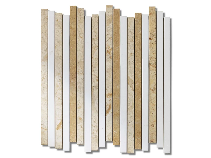 На изображении товар Sicis Смешанная мозаика Fibers Thick Tarawera 288x331 mm от официального представителя в Москве