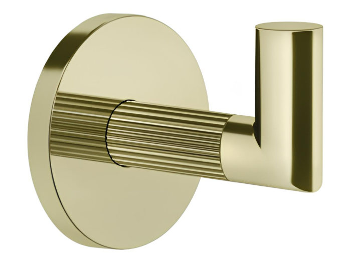 На изображении товар Крючок Gessi Ingranaggio, цвет Brass PVD от официального представителя в Москве