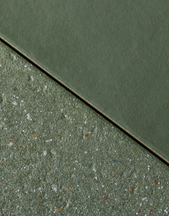 Mutina Керамическая плитка Time Highland Green Rough 20,5x20,5 - изображение 2