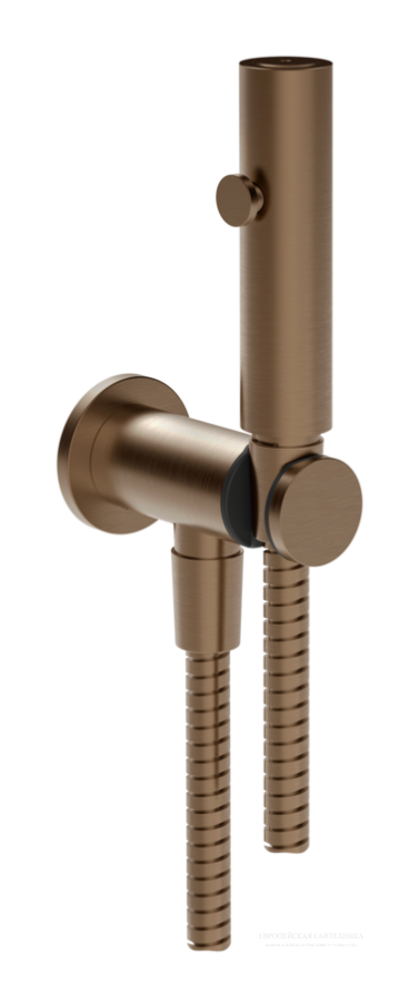 Душ гигиенический Gessi Tondo, настенный, цвет Copper Brushed PVD