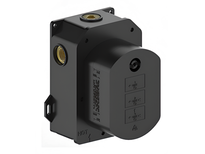 На изображении товар Скрытая часть Newform, для термостата, на 2 выхода от официального представителя в Москве