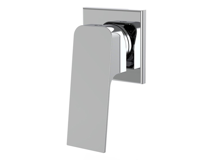 На изображении товар Смеситель для душа/ванны Carlo Frattini Fit, встраиваемый, однорычажный, внешняя часть, цвет хром от официального представителя в Москве