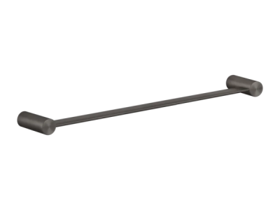 На изображении товар Полотенцедержатель Gessi316, настенный L450 мм, цвет Black Metal Brushed PVD от официального представителя в Москве