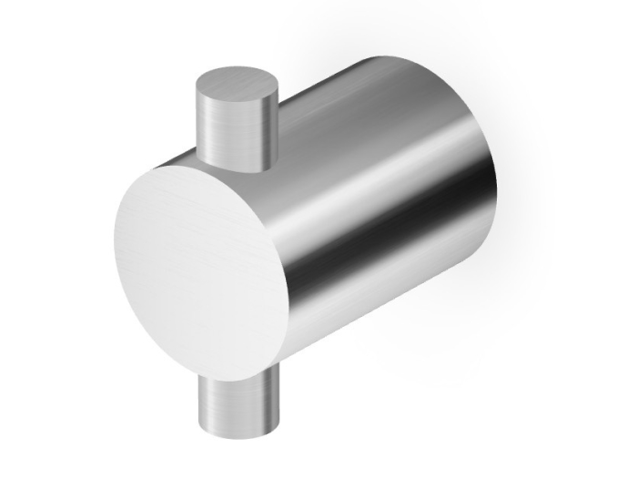 На изображении товар Крючок Zucchetti Helm, настенный, цвет матовая нержавеющая сталь от официального представителя в Москве