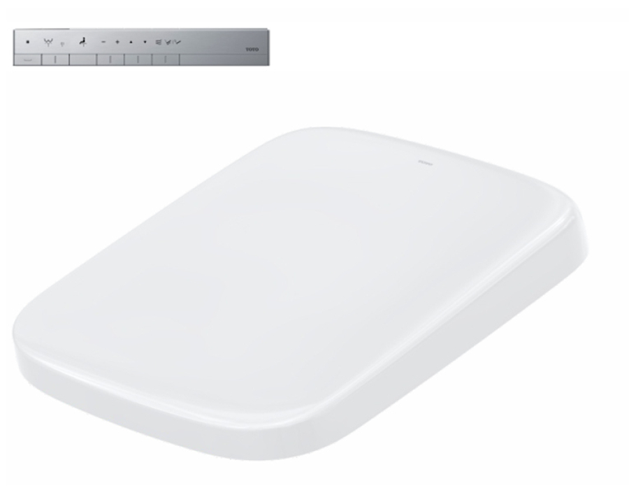 Крышка-биде  Toto Neorest WX2 449x667x122h мм, с пультом дистанционного управления, цвет белый