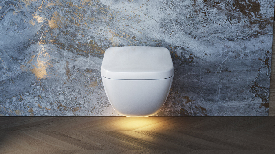Крышка-биде  Toto Neorest WX2 449x667x122h мм, с пультом дистанционного управления, цвет белый - изображение 2