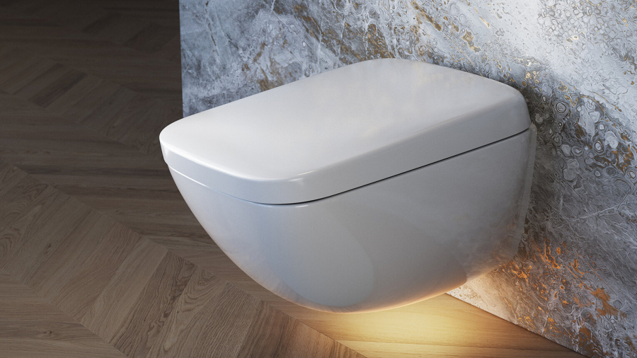 Крышка-биде  Toto Neorest WX2 449x667x122h мм, с пультом дистанционного управления, цвет белый - изображение 3