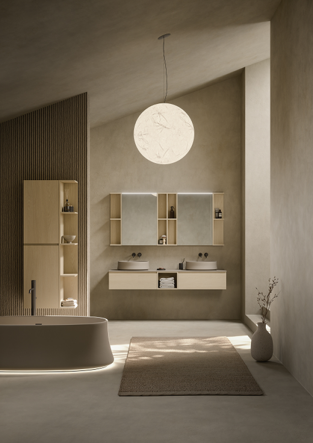 Oasis Axis Комплект мебели для ванной 001