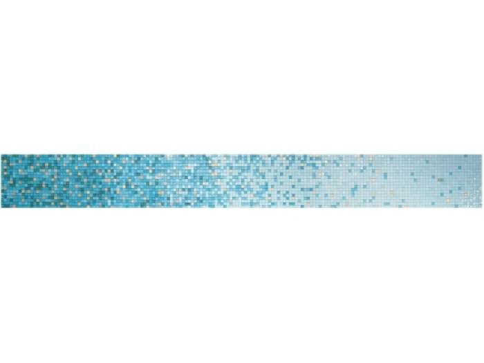 На изображении товар Sicis Стеклянная мозаика Degradé Degrade’ 0010 chips size 15х15 mm sheet size 295x295 mm от официального представителя в Москве