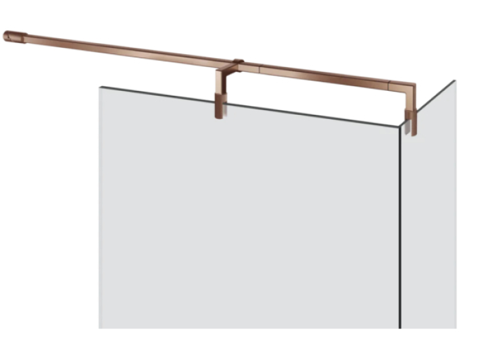 На изображении товар Стабилизатор для стекла Gessi Diamanto, цвет Copper Brushed PVD от официального представителя в Москве