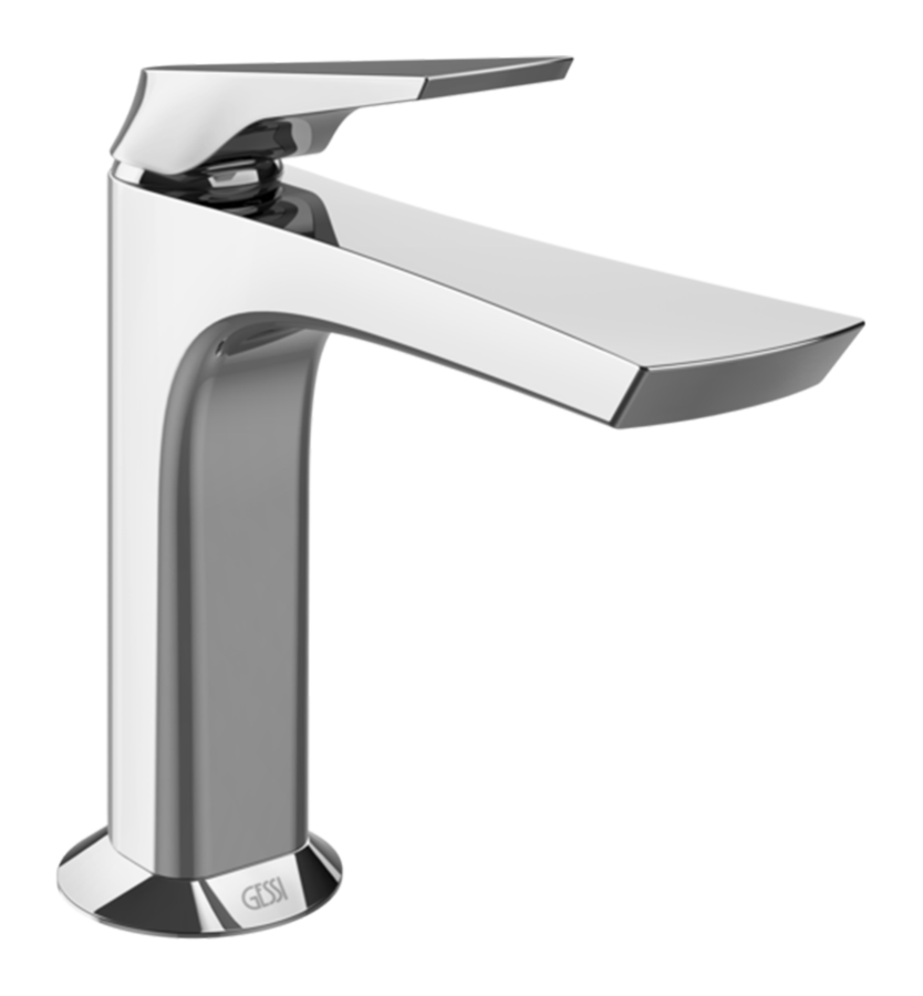 Cмеситель для раковины Gessi Ventaglio, h171 мм, с донным клапаном, цвет Chrome