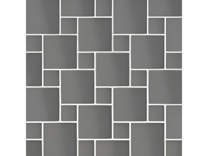 На изображении товар Micro. Керамогранит Microtiles Oddfellow Glaze Graphite 30,1x30,1 от официального представителя в Москве